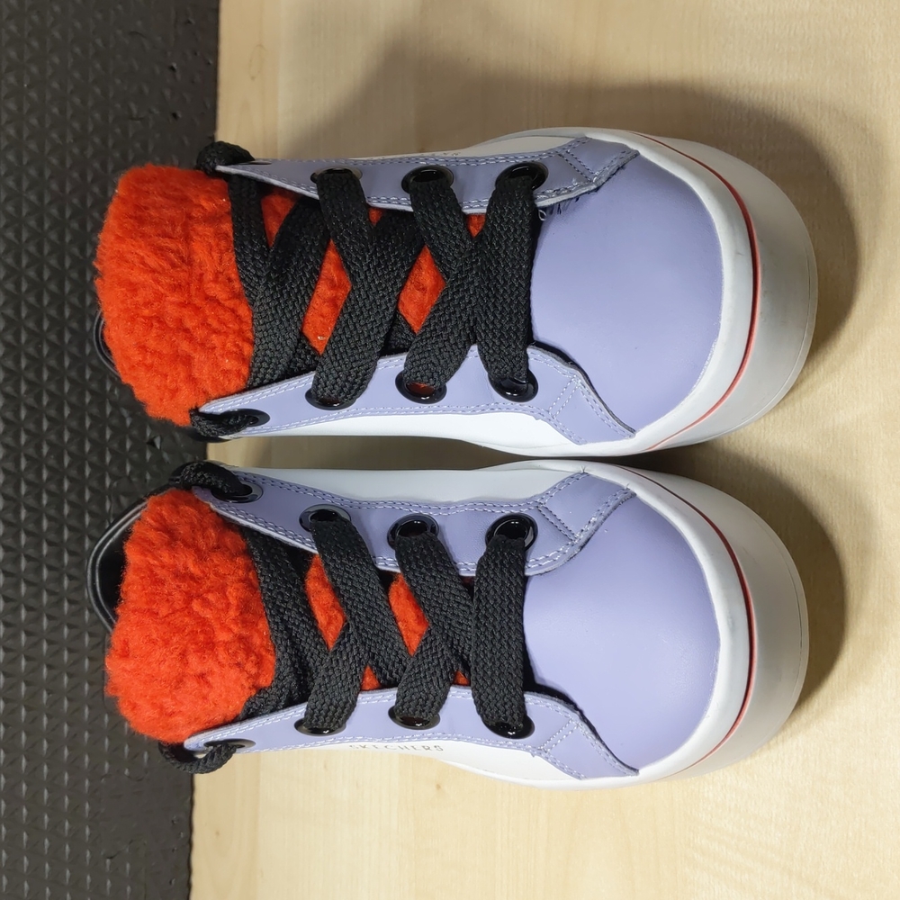 Skechers hi lite faux fur sneakers